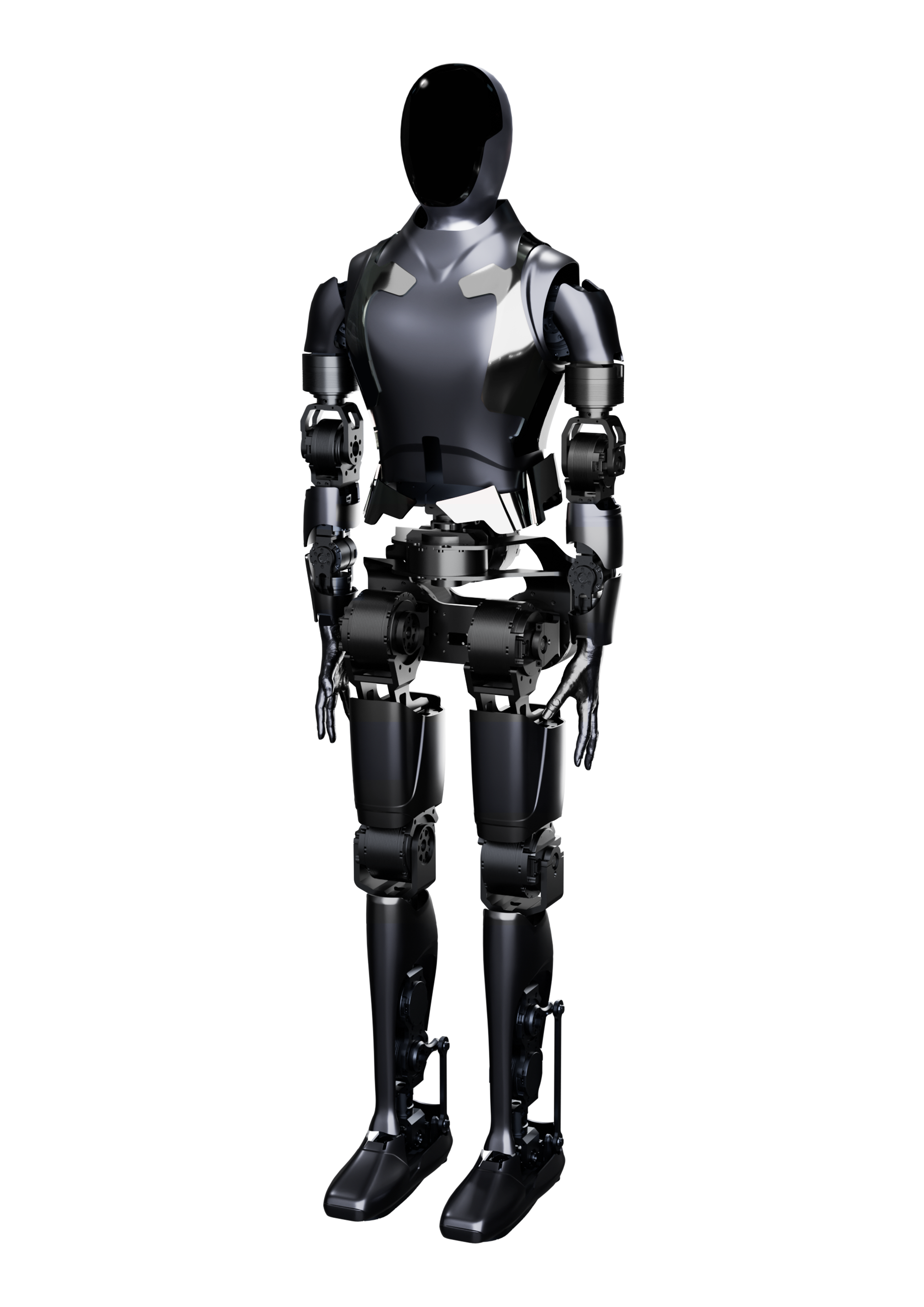 YMBot-F 型工业双足人形机器人（全力控电机，工业外观）
